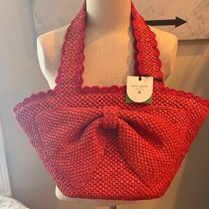 Kate Spade for Target Woven Tote with Bow